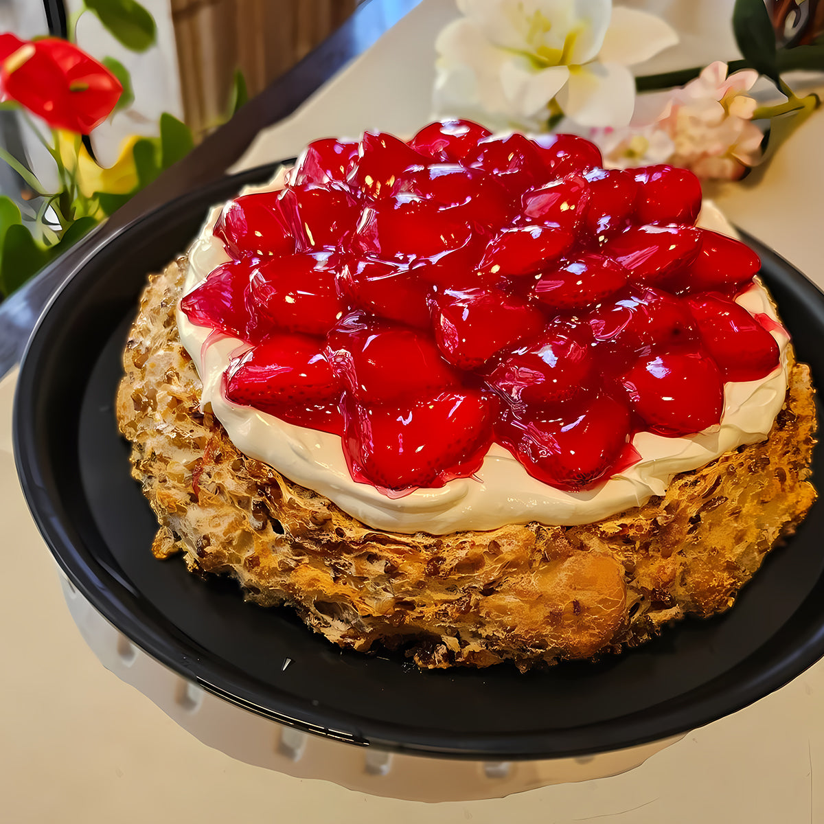 Mostachón de Fresas