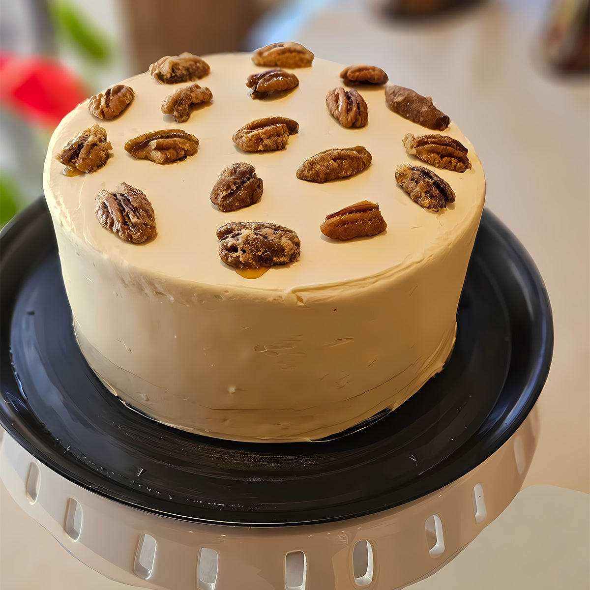 Pastel Nuez con Whisky