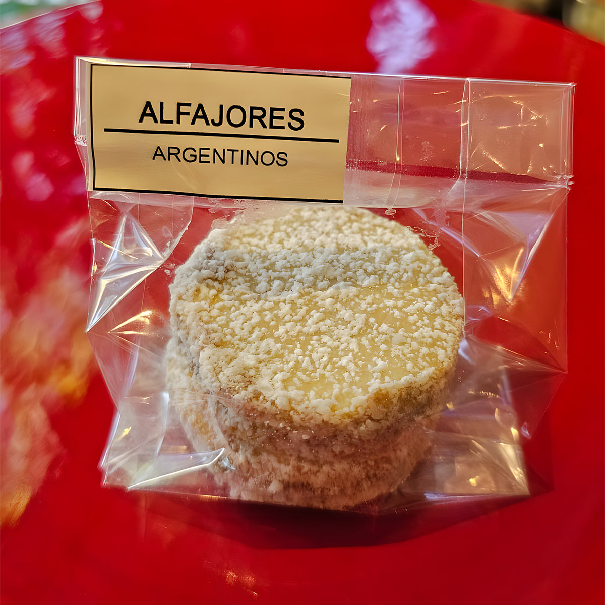 Alfajores Argentinos Azúcar Glass
